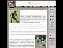 Tablet Screenshot of mfutbolsports.com.ar